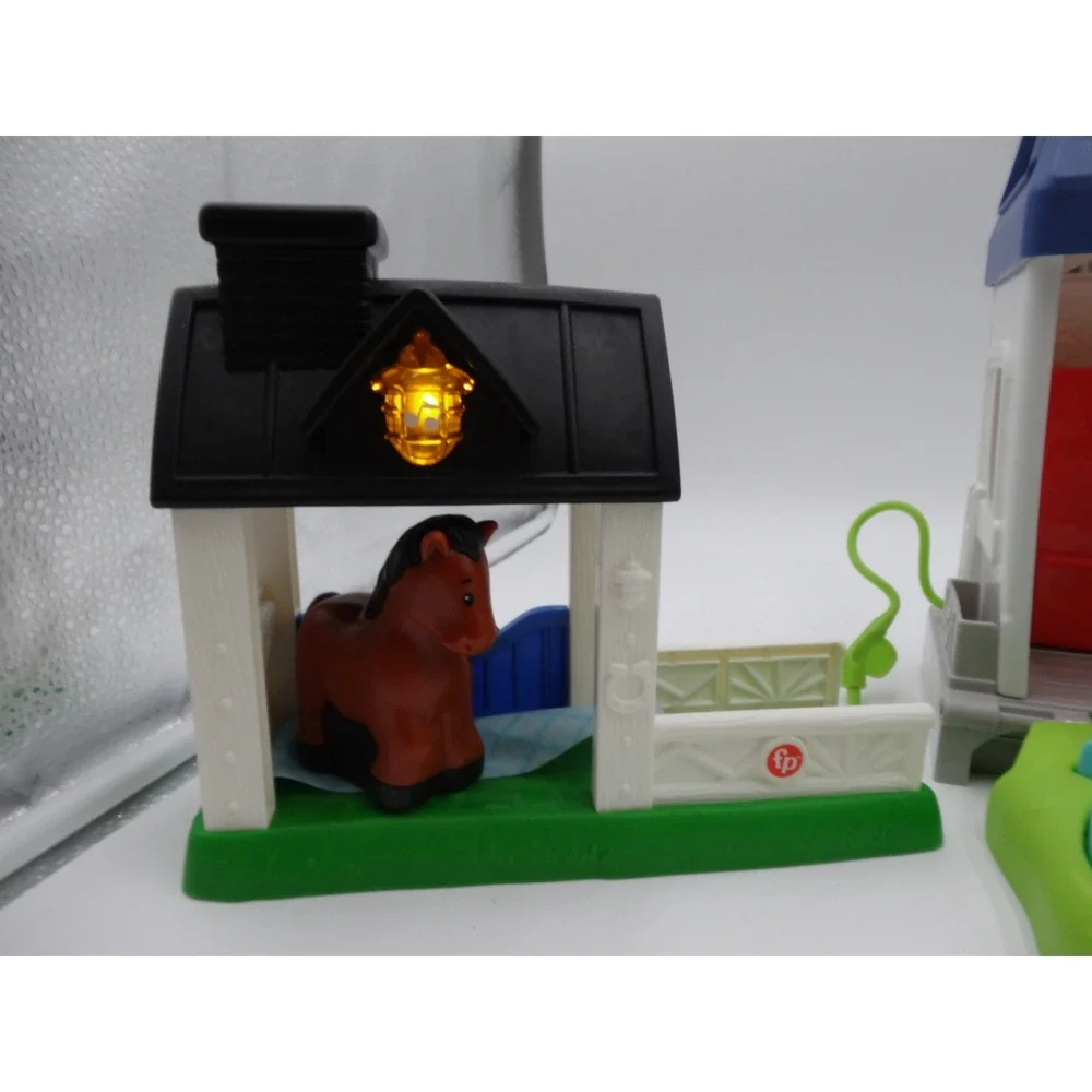 Fisher-Price Little People Friends Together Play House and Horse Stable Playset